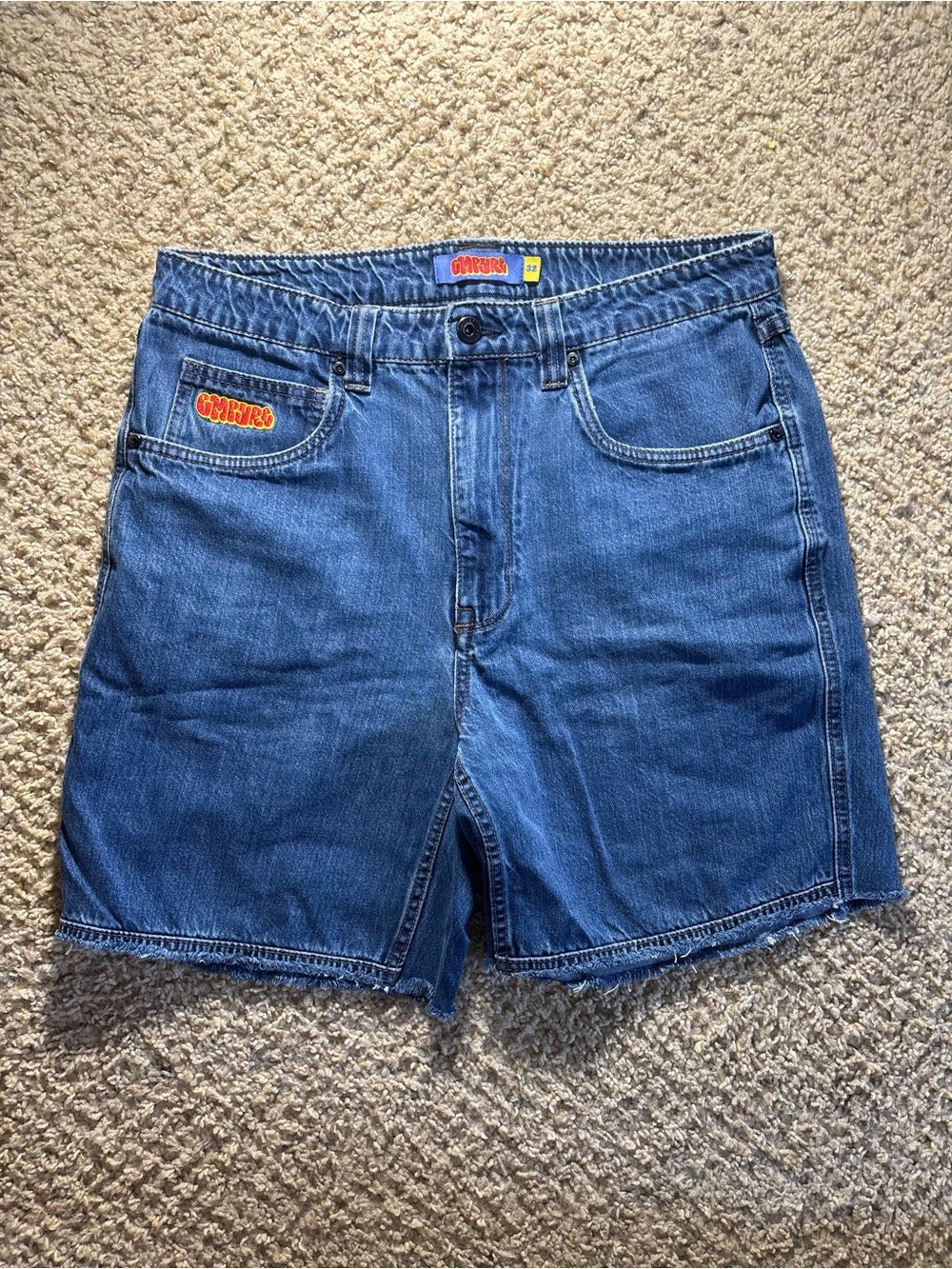 Empyre Blue Denim Jean Shorts